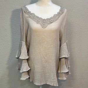 Light gray Spense blouse